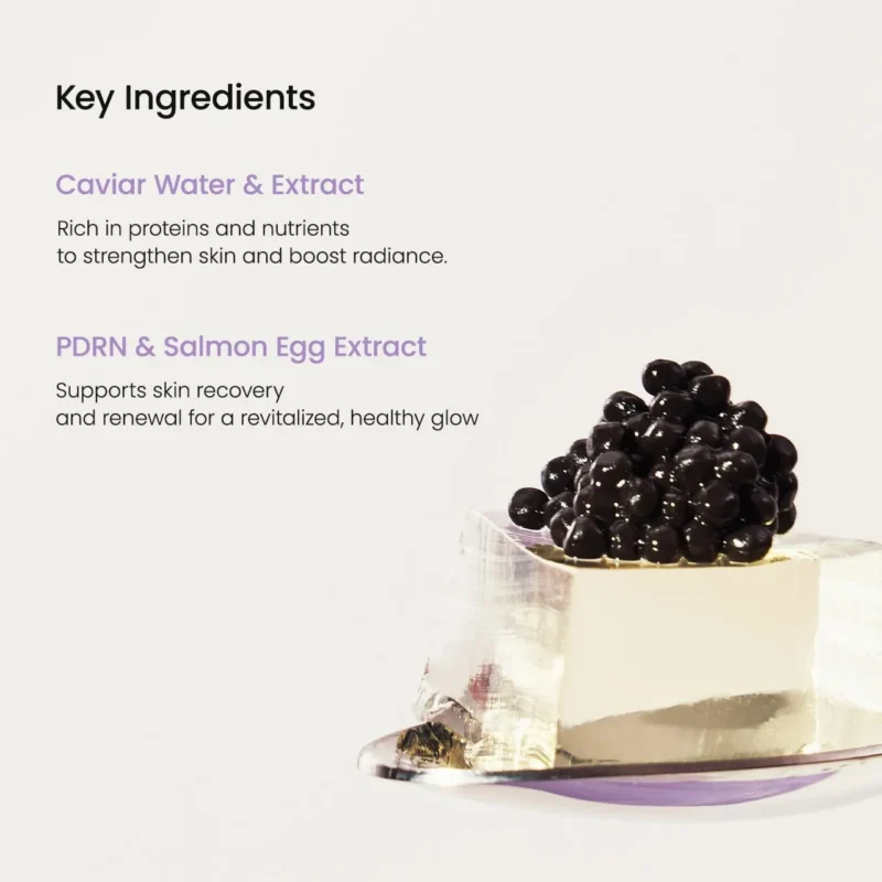 Rejuvenating Caviar PDRN Real Deep Mask 4pcs - Image 3