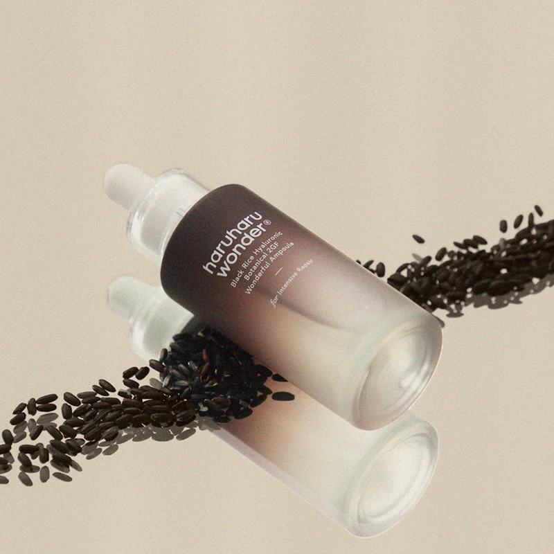 Second gallery image for Black Rice Hyaluronic Botanical 2GF Wonderful Ampoule 30ml