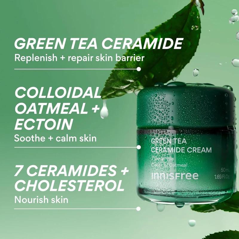 Second gallery image for Green Tea Ceramide Cream 50ml