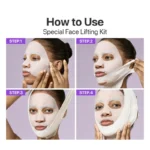 No.9 NAD Bio Lifting Sil Full Face Mask Set 4 pcs - Image 3