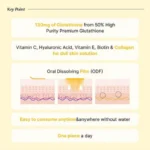 Glutathione White film 320mg x 30 films - Image 3